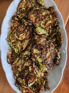 Une photo de Galettes de courgettes