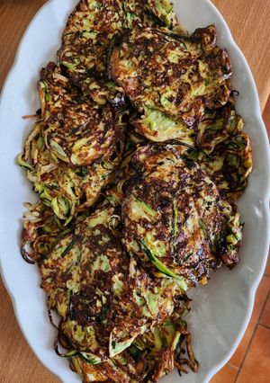 Une photo de Galettes de courgettes