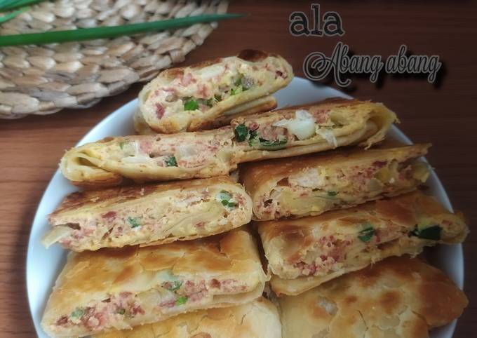 Resep 290# Martabak telur ala Abang abang, Enak