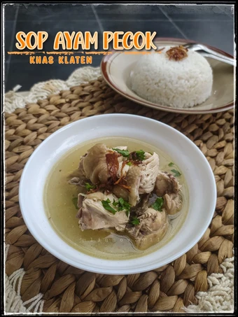 Langkah Gampang Membikin Resep Sop ayam pecok khas klaten yang Sempurna Anti Ribet, Lezat Sekali