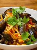 Mussels pasta