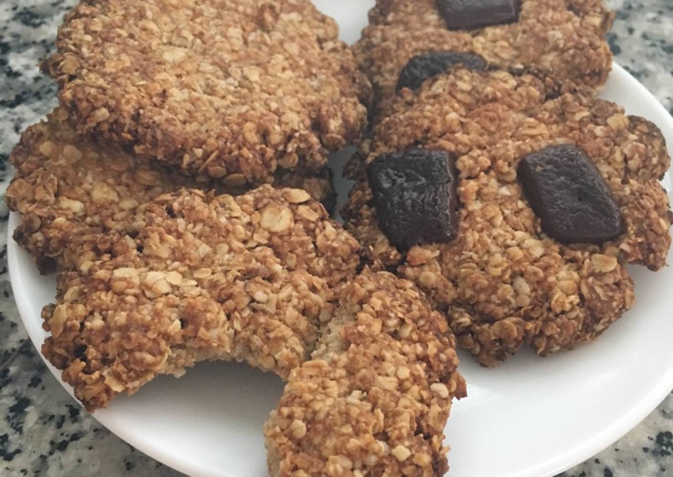 Galletas de avena súper crujientes