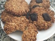 Una foto de galleta de avena con stevia