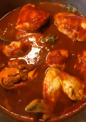 Una foto de Birria de pollo 🍗