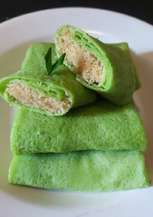 Foto resep Dadar gulung isi kelapa🥥