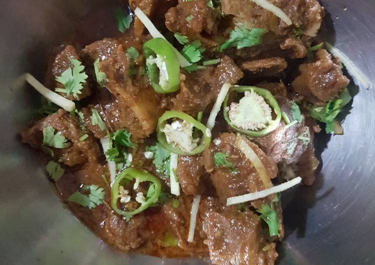 Recipe of Favorite Bhona spicy masala beef