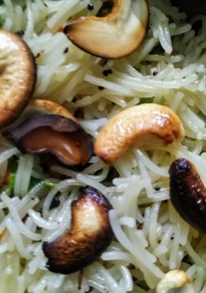 A picture of Vermicelli upma.