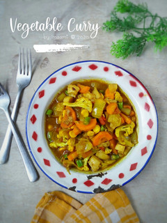 Foto resep Vegetable Curry