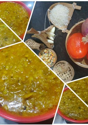 A picture of Healthy and delisious DALKHICHDI.