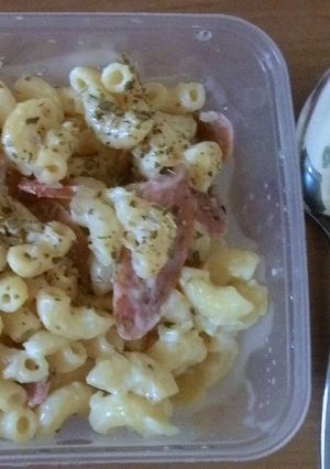 Foto resep Makaroni carbonara super cheesy