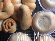 Gambar roti gandum manis