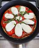 Pizza de Avena Tomate Mozzarella