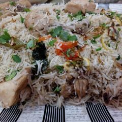 Chicken pulao A picture of Chicken pulao.
