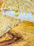 Labneh and Olive Sandwich