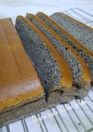 Foto resep Ogura Cake Tepung Ketan Hitam