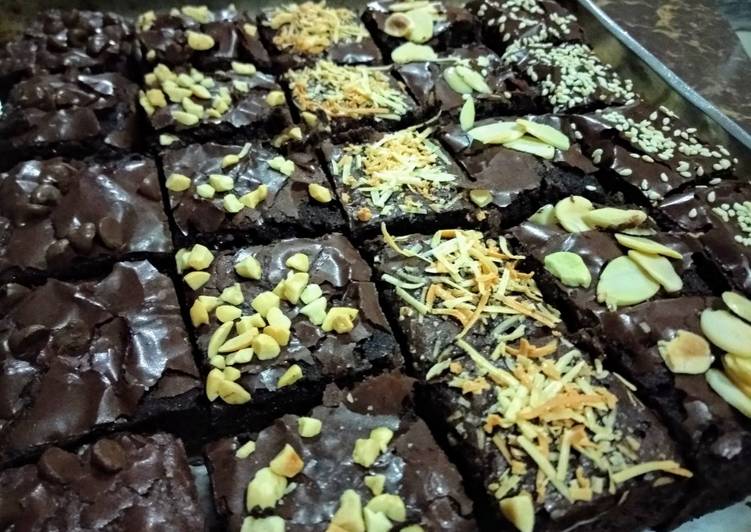 Resep Selera Shiny Cakey Brownie