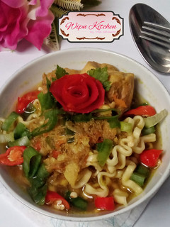Foto resep Mie Kuah Tongseng Ayam (#pr_AnekaMieKuah)
