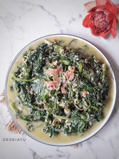 Foto resep Bobor Daun Krema dan Daun Kencur Kecombrang