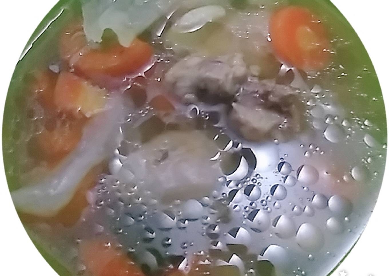 Sayur sop sederhana