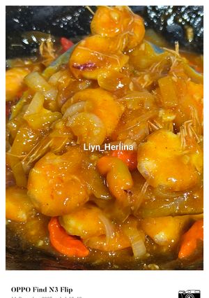Foto resep Udang Asam Manis
