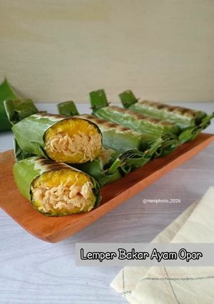 Foto resep Lemper bakar Ayam Opor