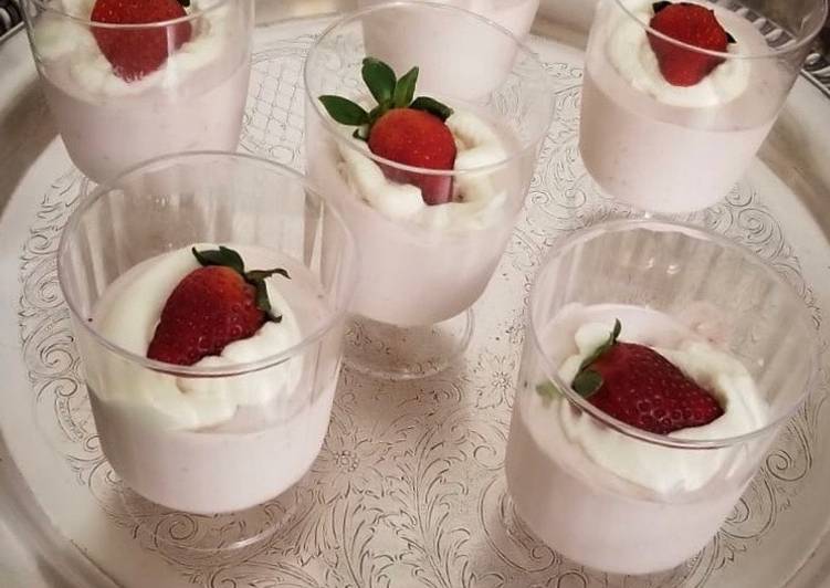 Easiest Way to Make Homemade Strawberry Mousse