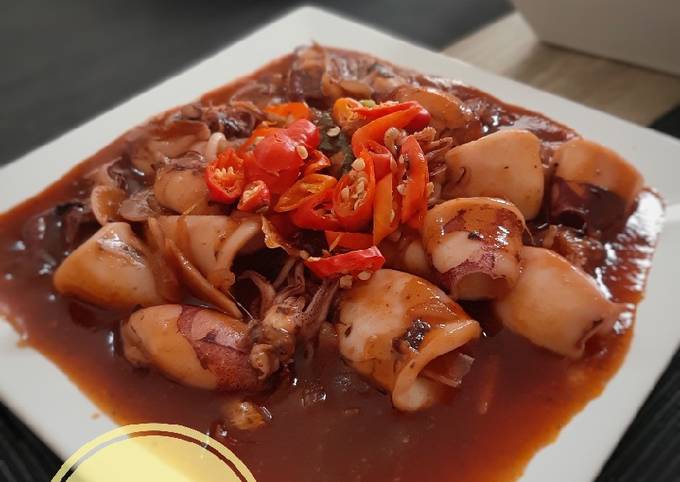 Resep Cumi Asam Manis Pedas Oleh Tati Ernawati Cookpad