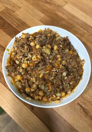 Una foto de Ropa vieja de cocido