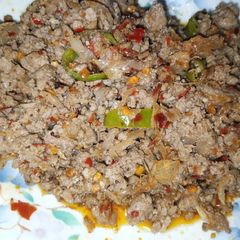 A picture of Chatpata Qeema.