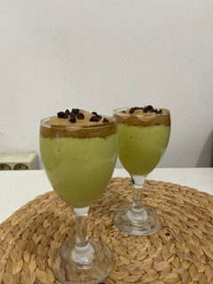 Foto resep Avocado dalgona coffee