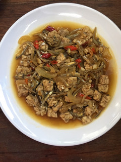 Foto resep Cah Teri Tempe Bawang Bombay