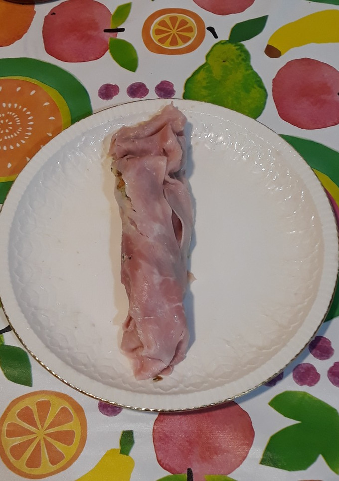 Una foto de Crep al revés, con harina de garbanzo y aguacate en la masa