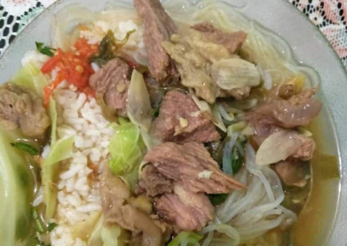 Soto daging