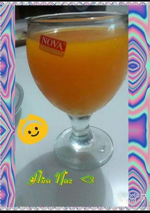 A picture of Orange Refreshment.