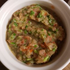 A picture of Very simple fresh salsa.