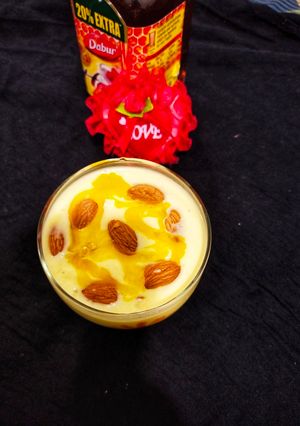 A picture of Pineapple lassi.