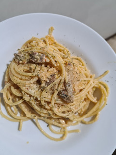 Foto resep Kimchi Carbonara Pasta