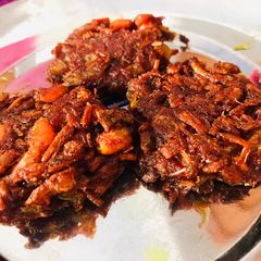 A picture of Kucho chingri r bora (prawn).