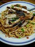 Spicy Garlic Noodle and Grilled Chicken
