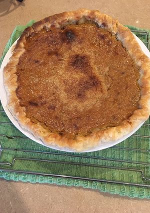 Una foto de Pay de Calabaza