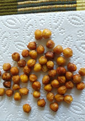 Una foto de Cómo tostar garbanzos con seis tiros o más