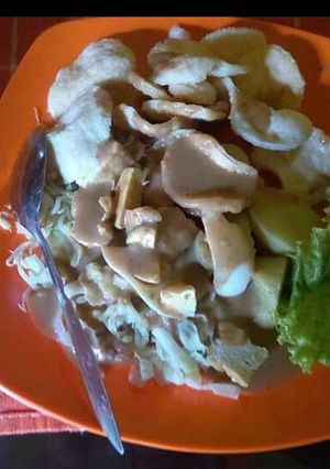 Foto resep Gado gado lontong khas Suroboyo