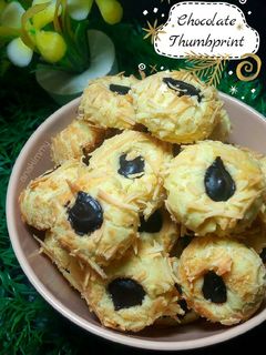 Foto resep Chocolate Thumbprint Cookies