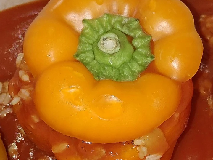 Recipe Crockpot Stuffed Peppers the Can Spoil the Tongue Perfect