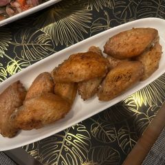 A picture of Baked Chicken Wings - Perfect and WOW with a beer :P - Enjoy.
