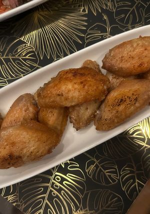 A picture of Baked Chicken Wings - Perfect and WOW with a beer :P - Enjoy.