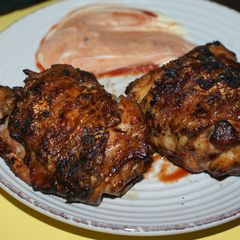 A picture of Grilled Chicken Thighs.