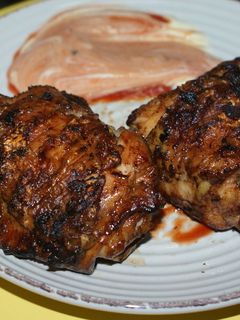 A picture of Grilled Chicken Thighs.