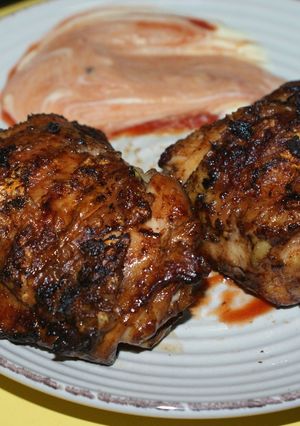 A picture of Grilled Chicken Thighs.