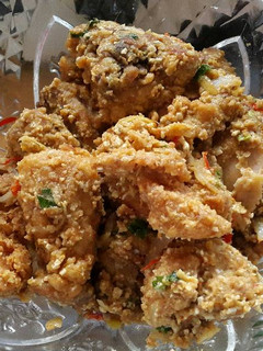 Foto resep Ayam Crispy Saus Telur Asin